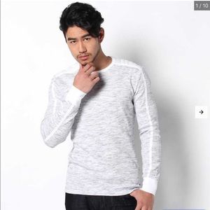 GUESS Mens Space Dye Waffle Knit GUESS Mens Space Dye Waffle Knit